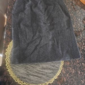 Dark grey Armani collezioni skirt